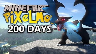 I Spent 200 Days In Minecraft Pokémon This Is What Happened [upl. by Etnoj]