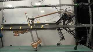 Pneupard A cheetah robot with artificial muscles [upl. by Osmo]