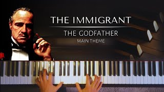 The Godfather 2  Main theme  The Immigrant  piano sheets [upl. by Kohl]