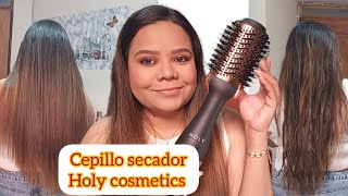 RESEÑA DEL CEPILLO SECADOR DE HOLYCOSMETICS MUCHO QUE DECIR [upl. by Retsae259]