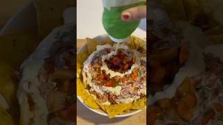 Mexican Nachos with Salsa Sauce ytshorts food salsa food shorts viralvideo funny cooking [upl. by Morgun]