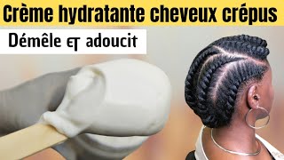 Crème hydratante pour cheveux afro [upl. by Enybor]