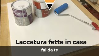 Scopri come fare una quotlaccatura fatta in casaquot senza ricorrere a costose alternative  Fai da te [upl. by Ahsekram844]