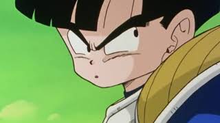 Gohan attacks 3rd form Frieza Frieza thinks Raditz is Gohans dad DBZ Kai English dub [upl. by Ahsienat633]