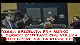 Grande Fratello Incredibile Lite Mirko e Greta interviene Sergio volano insulti e spinte [upl. by Mitchel469]