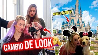 CAMBIO DE LOOK😱  NOS VAMOS A DISNEY  15 Ene 2019 [upl. by Einnel]