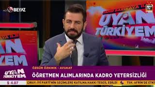 İsem Yayıncılık  Yazarımız Özgür Özkınık  Beyaz TV Canlı Yayını  KPSS ve Atama süreci hakkında [upl. by Leeth]