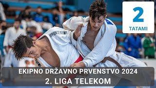 EKIPNO DRŽAVNO PRVENSTVO 2024 2 LIGA TELEKOM  TATAMI 2 [upl. by Biegel]