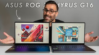 ASUS ROG Zephyrus G16  INTEL vs AMD [upl. by Arral915]