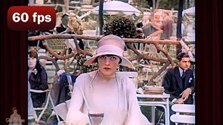 A Day in 1920s Paris  1927 AI Enhanced Film Version 1 [upl. by Rayham]