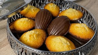 Madeleines avec coque en chocolat au thermomix [upl. by Esiom]