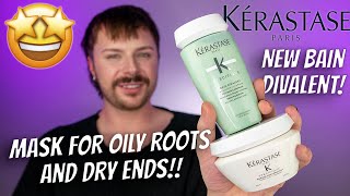 NEW BAIN DIVALENT  Kerastase Cleansing Clay  Best Hair Mask For Oily Hair  Argile Equilibrante [upl. by Siraf]