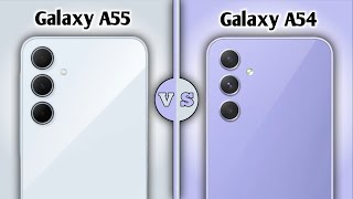 Samsung Galaxy A54 Vs Samsung Galaxy A55  Full Comparison ⚡ Which One Is BEST For You [upl. by Domini]