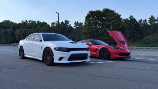 Hellcat vs C7 ZO6 [upl. by Chard]