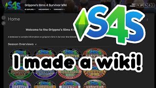 Introducing The Sims 4 Survivor Wiki [upl. by Arremat755]