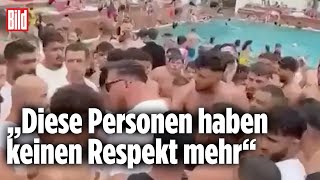 Massenschlägerei mit 100 Männern in Berliner Freibad [upl. by Socram198]