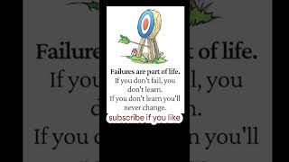 Failures are part of lifeshortsfeed trending youtubeshorts shorts [upl. by Oicnerolf]