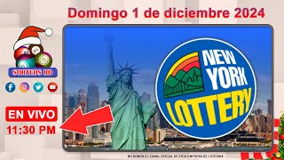 New York Lottery en vivo │Domingo 1 de diciembre 2024  1130 PM loteriasdominicanas [upl. by Inattirb]