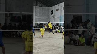 Inter College Final Thambal Marik Collage Oinam VS Nambol Sanoi College volleyball highlights [upl. by Dygall]