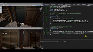 UNITY  Introduction to rotations with Slerp Quaternions TimedeltaTime [upl. by Nlycaj]