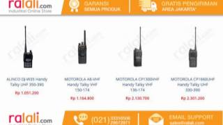 Harga Handy Talky atau HT Terbaru Aneka Merk [upl. by Winter364]