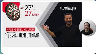 2024 KPSS GK TARİH GENEL TEKRAR BİLGİLENDİRME [upl. by Anesuza442]