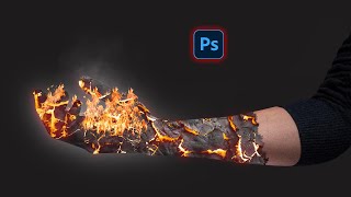 Fire  Burning Effect in Adobe Photoshop Bangla Tutorial [upl. by Vevina]