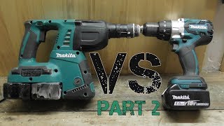 Hammer Drill vs Rotary Hammer Drill PART 2  Whats the difference [upl. by Sev864]