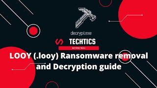 LOOY Ransomware  looy Extension  Virus Removal and Decryption Guide  STOPDJVU Ransom [upl. by Ylrebmic554]