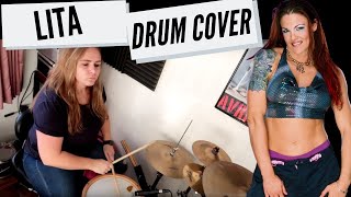 WWE LITA THEME DRUM COVER [upl. by Jo124]