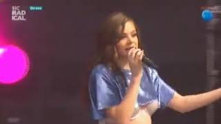 Hailee Steinfeld Starving Live at Rock in Rio Lisboa 2018 [upl. by Ettenahc]