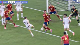 😱Unforgettable Florian Wirtzs Late Goal in Spain Game🔥 [upl. by Durkin779]