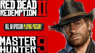 RDR2  Master Hunter 9  Kill An Opossum Playing Possum [upl. by Gnoud]