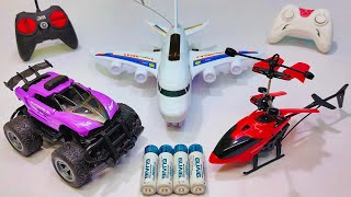 Radio Control Airplane A380 amp Radio Control Helicopter  Remote Control Racing Car  Rc Stunt Car [upl. by Vinny]