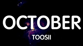 Toosii  October Lyrics New Song [upl. by Auston804]