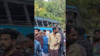 Kayamkulam Adoor Root Accident pazhakulam Bus accident [upl. by Mayman]