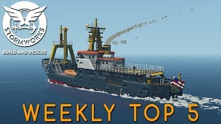 Stormworks Weekly Top 5 Workshop Creations  Episode 37 [upl. by Enilkcaj]