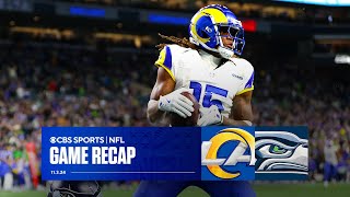 Rams TOP Seahawks in OT earn 3rd straight win  Game Recap [upl. by Bree]