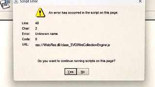 How to fix An error has occurred in the script on this page 💯 solve [upl. by Yelram]