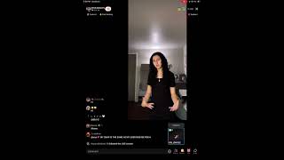 Cursive singing on TikTok live talent show [upl. by Wachter]