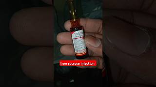 Iron sucrose injection  Iron injection dose  Hemfer injection  hemfer injection uses [upl. by Kinsley565]