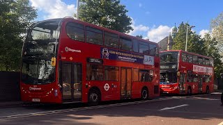 FULL ROUTE VISUAL  Stagecoach London Route 257 Walthamstow Central  Stratford  12129 LX61 DFE [upl. by Anec664]