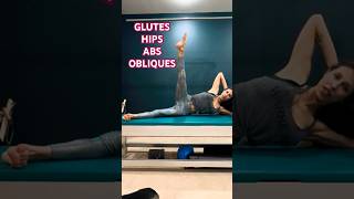 Up Your Side Kick Game pilatesathome pilatesanytime quickworkout mobility pilatesexercises [upl. by Annatsirhc]