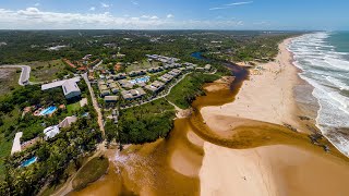 Passeio Virtual em Imbassaí Mata de São João Bahia Brasil [upl. by Gaudette]