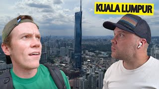 Doug Barnards FIRST IMPRESSIONS OF KUALA LUMPUR  Jon Reacts Malaysia 🇲🇾 [upl. by Naitsirc]