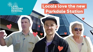 Locals love the new Parkdale Station [upl. by Sybley155]