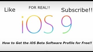 Real How to Get the iOS Beta Software Profile for Free [upl. by Brand]