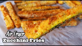 Air Fryer Zucchini Fries  How to Make Zucchini Fries [upl. by Magill]