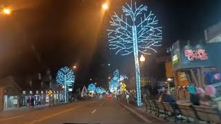 Live Gatlinburg Christmas Lights 🎄 [upl. by Yvi]