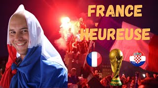 FINALE DE LA COUPE DU MONDE 2018  FRANCE CROATIE  VLOG [upl. by Oria]